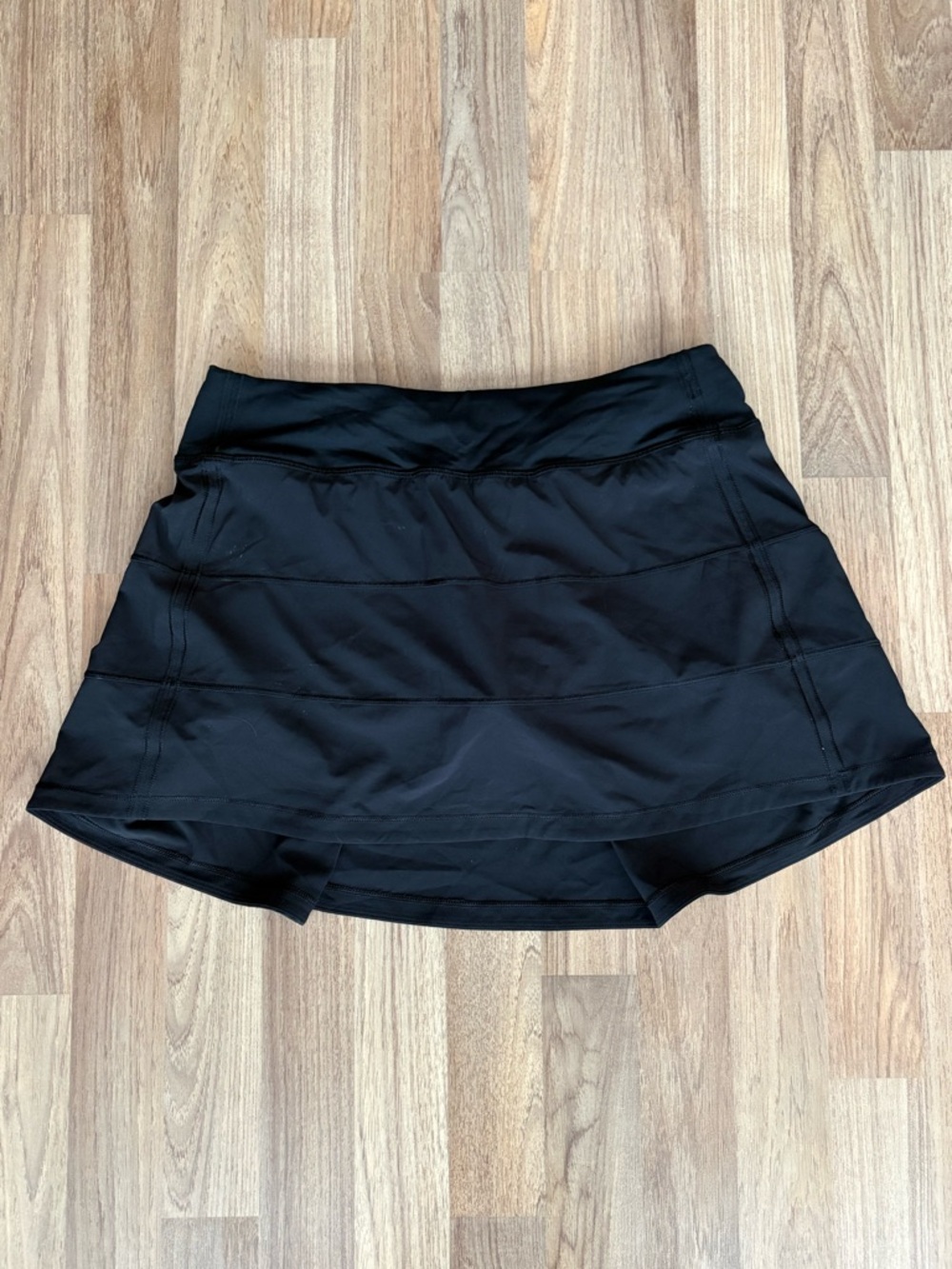 lululemon athletica Black Athletic Skort with Built-In Shorts